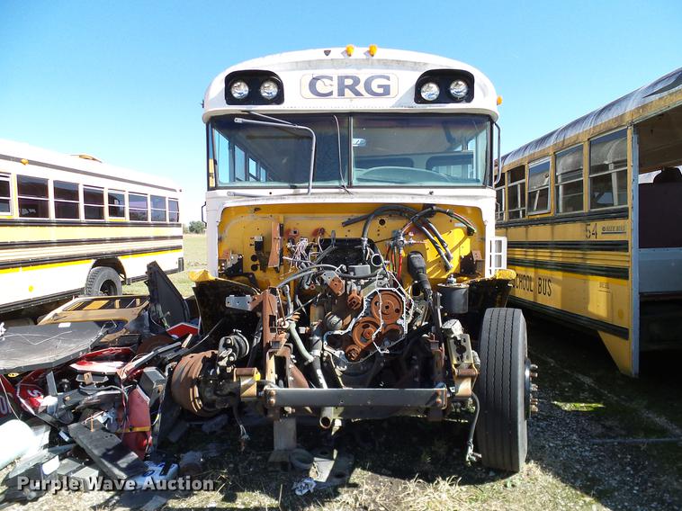 image for item DC7987 1998 Freightliner FS65 Blue Bird school bus