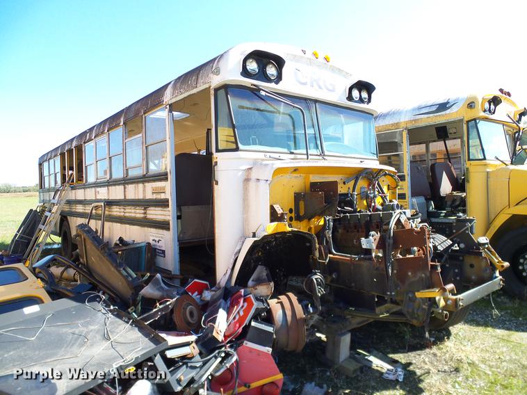 image for item DC7987 1998 Freightliner FS65 Blue Bird school bus