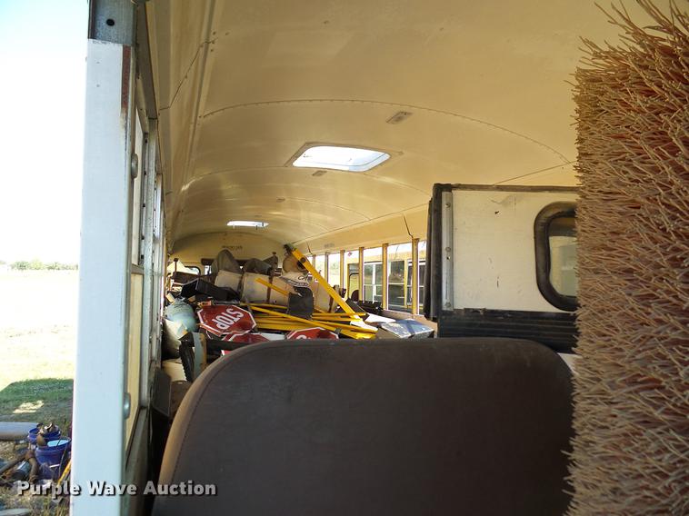 image for item DC7987 1998 Freightliner FS65 Blue Bird school bus