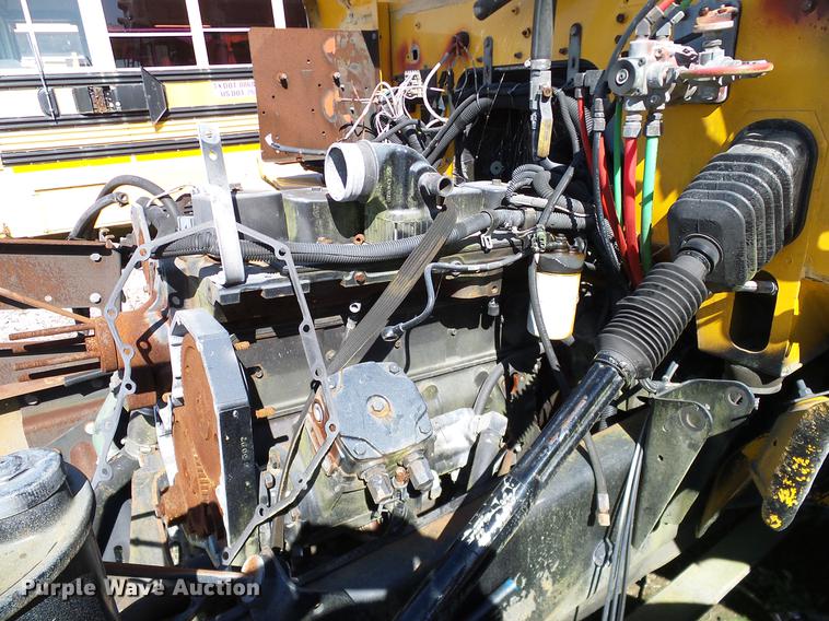 image for item DC7987 1998 Freightliner FS65 Blue Bird school bus