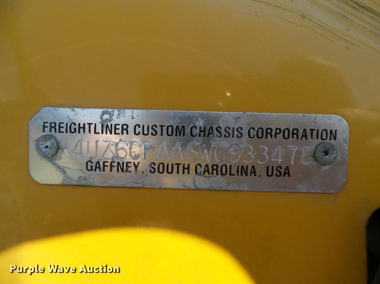 image for item DC7987 1998 Freightliner FS65 Blue Bird school bus