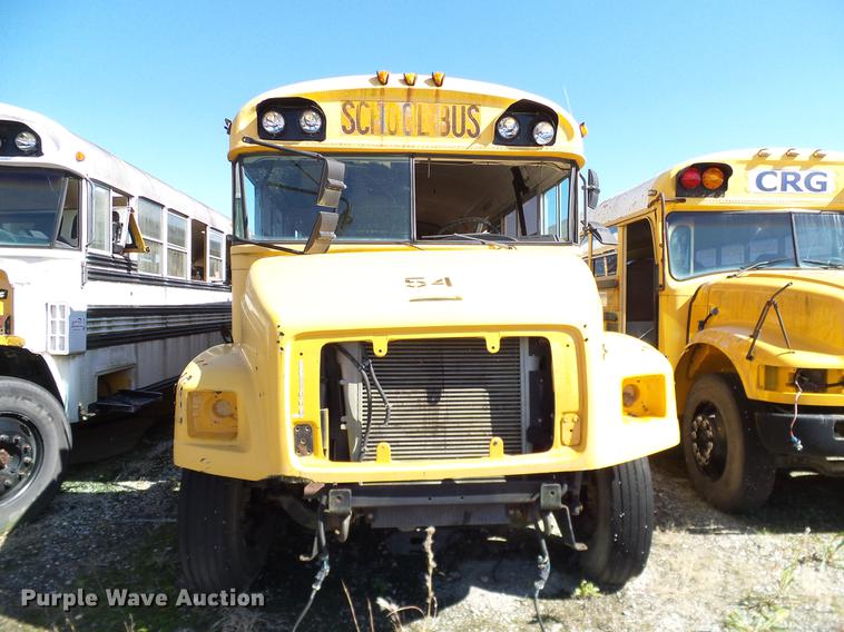 image for item DC7988 2001 Freightliner FS65 Blue Bird school bus