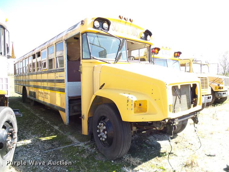 image for item DC7988 2001 Freightliner FS65 Blue Bird school bus