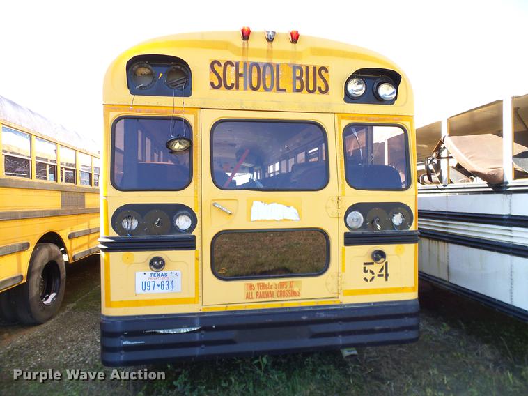 image for item DC7988 2001 Freightliner FS65 Blue Bird school bus