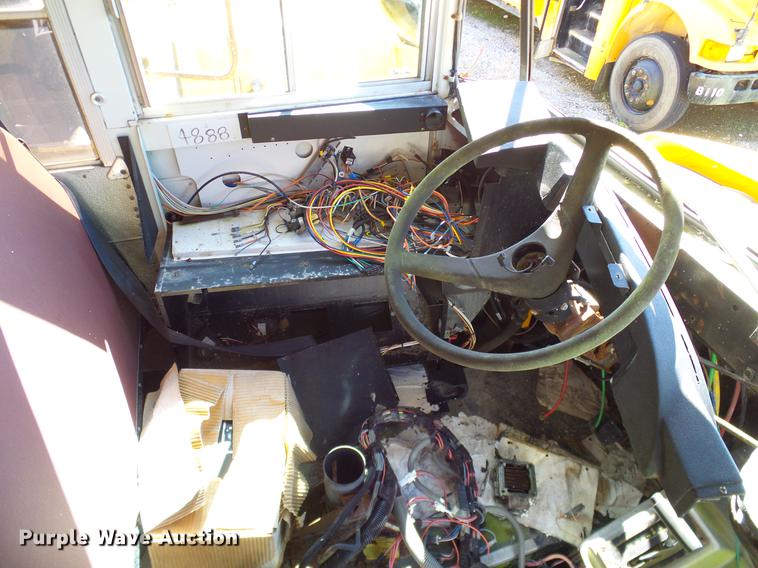 image for item DC7988 2001 Freightliner FS65 Blue Bird school bus