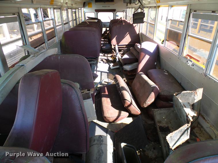 image for item DC7988 2001 Freightliner FS65 Blue Bird school bus