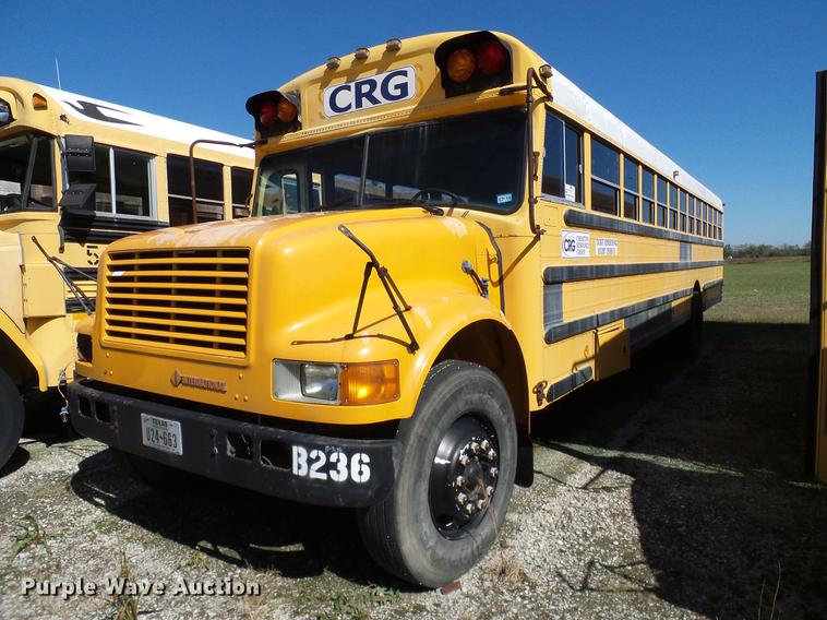 image for item DC7989 1990 International 3700 American Bus Corp. school bus