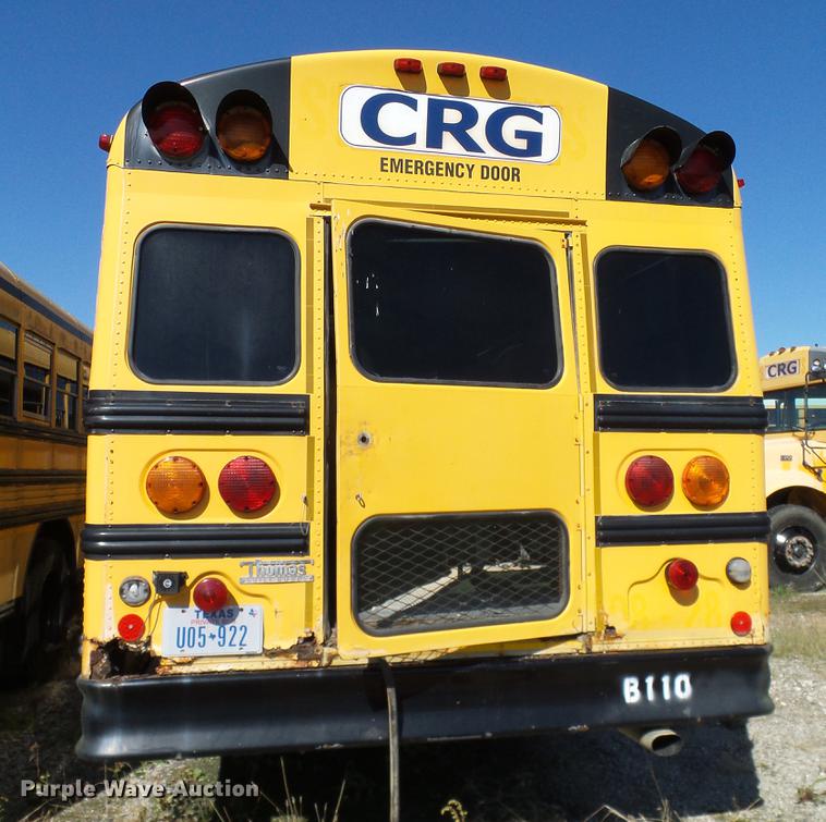 image for item DC7991 1998 International 3800 Thomas school bus