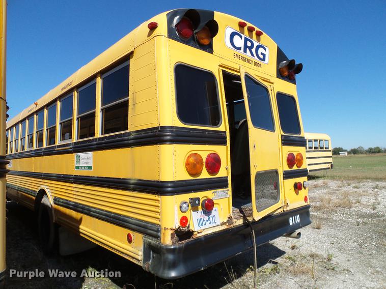 image for item DC7991 1998 International 3800 Thomas school bus