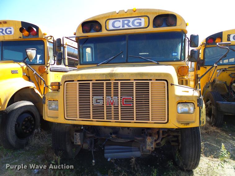 image for item DC7992 1997 GMC Blue Bird school bus