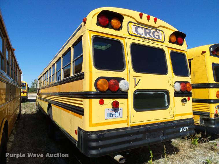 image for item DC7992 1997 GMC Blue Bird school bus