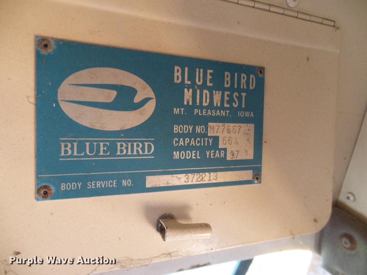 image for item DC7992 1997 GMC Blue Bird school bus