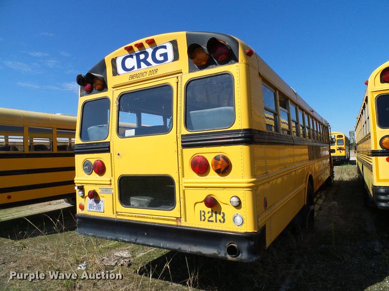 image for item DC7993 1997 Ford B800 Thomas school bus
