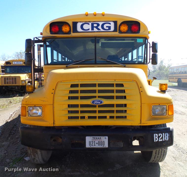 image for item DC7994 1997 Ford B800 Blue Bird school bus