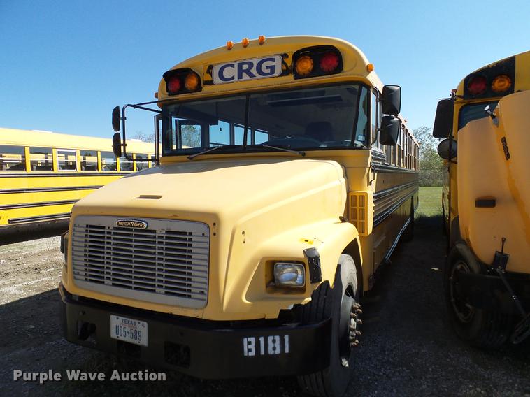 image for item DC7997 1998 Freightliner FS65 Blue Bird school bus
