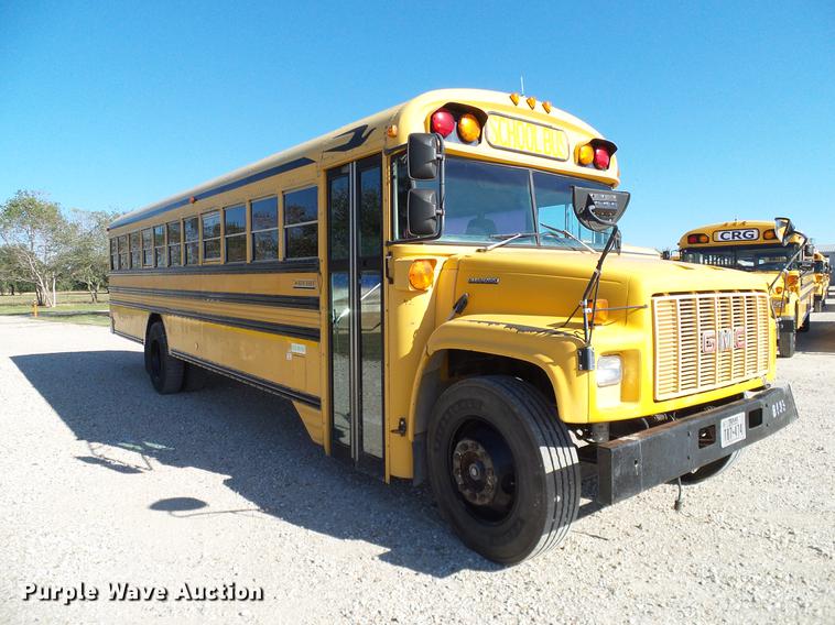 image for item DC7999 1997 GMC Blue Bird school bus