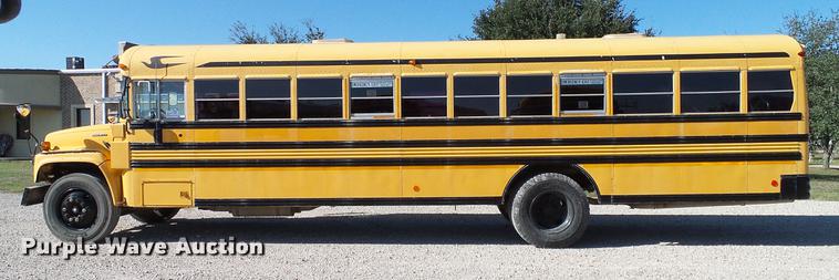 image for item DC7999 1997 GMC Blue Bird school bus