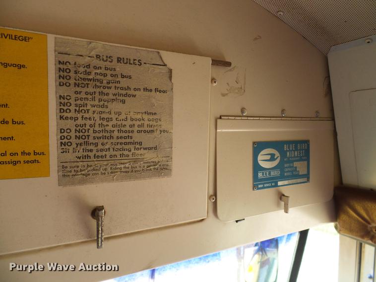 image for item DC7999 1997 GMC Blue Bird school bus