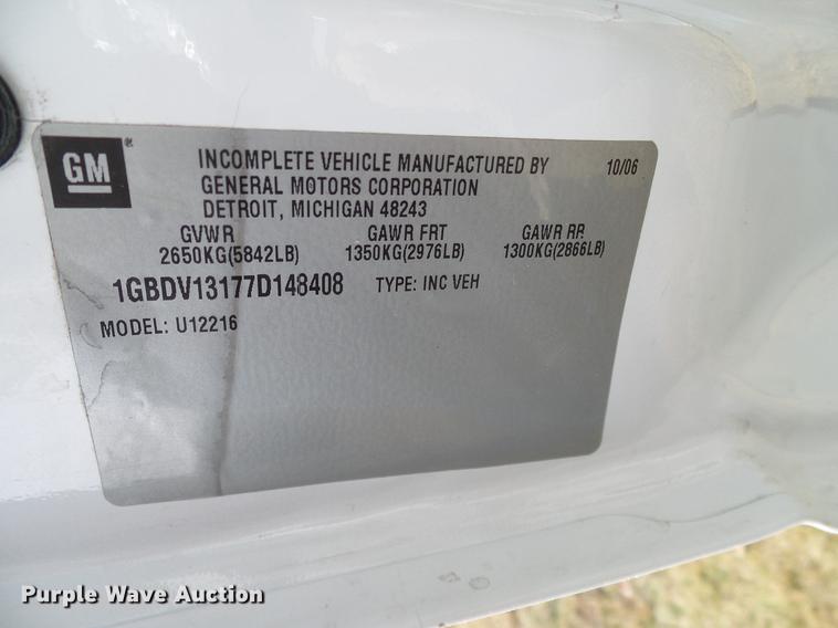 image for item DD1460 2007 Chevrolet Uplander van