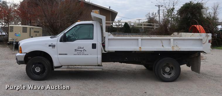 image for item DD9523 1999 Ford F550 dump truck