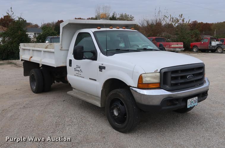image for item DD9523 1999 Ford F550 dump truck
