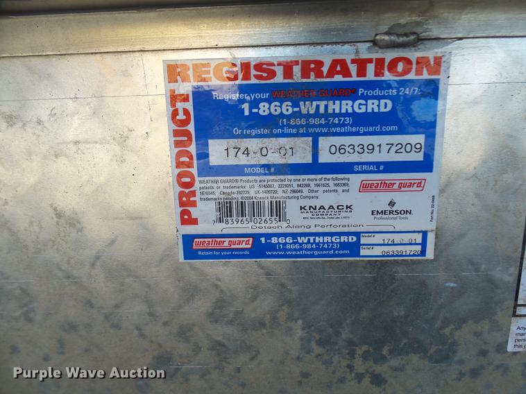 image for item DX9277 (2) Weatherguard toolboxes