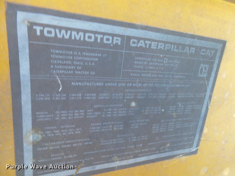 image for item DX9297 Caterpillar V60B forklift