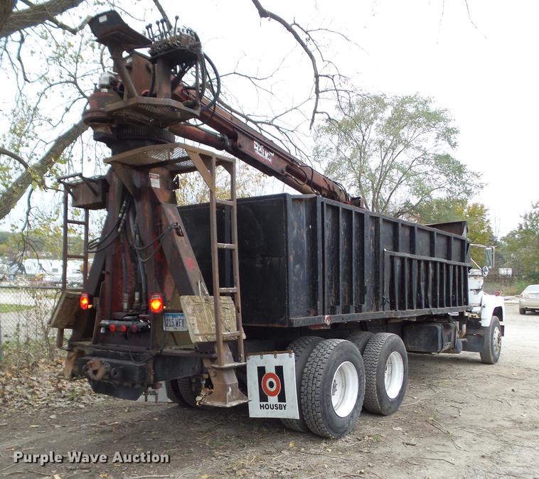 image for item DZ9029 1978 Mack truck with Hawk loader