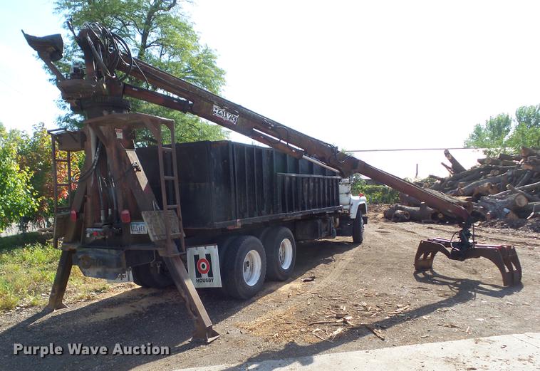 image for item DZ9029 1978 Mack truck with Hawk loader