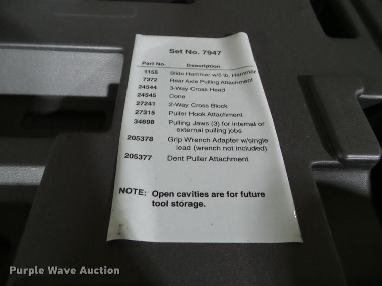 image for item DZ9108 Axle sockets, seal drivers, seal puller