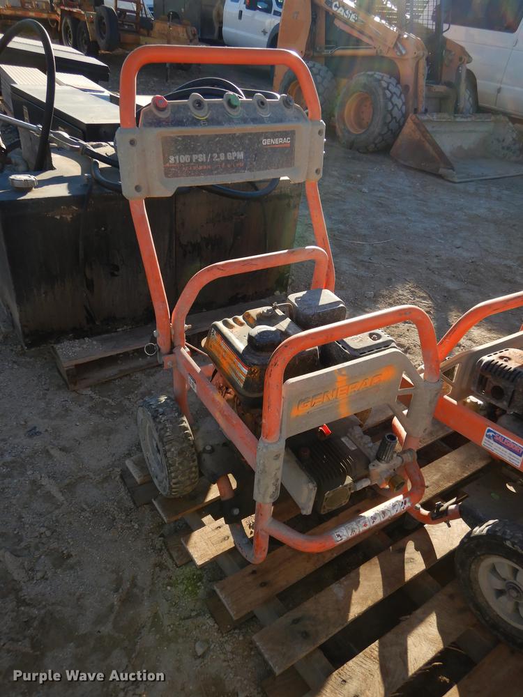 image for item EC9797 (2) Generac pressure washers