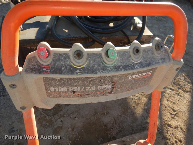 image for item EC9797 (2) Generac pressure washers