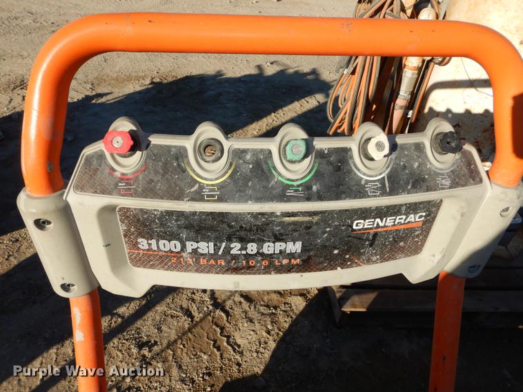 image for item EC9797 (2) Generac pressure washers