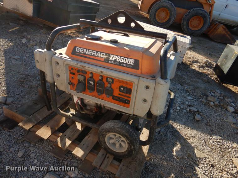 image for item EC9801 Generac XP6500E generator
