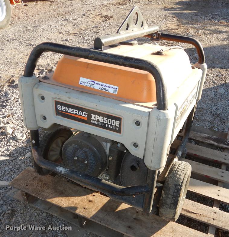 image for item EC9801 Generac XP6500E generator