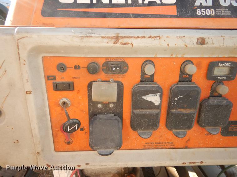 image for item EC9801 Generac XP6500E generator