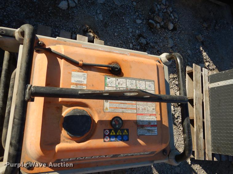 image for item EC9801 Generac XP6500E generator