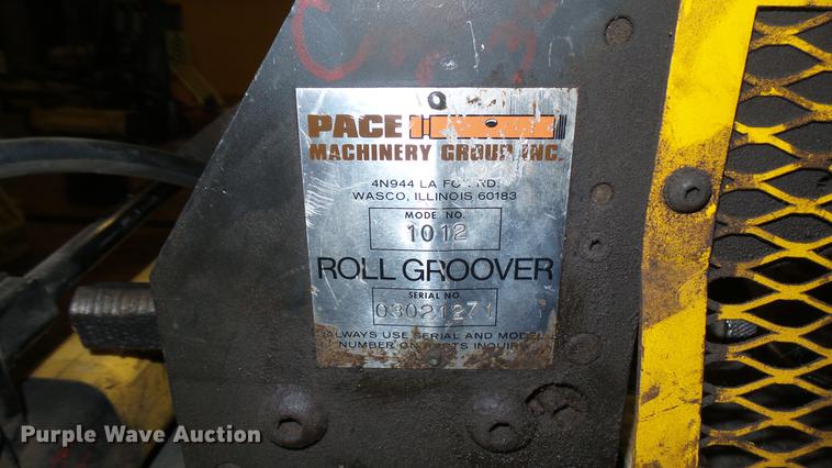 image for item ED9159 Pace 1012 roll groover