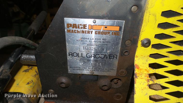 image for item ED9161 Pace 1012-41 roll groover
