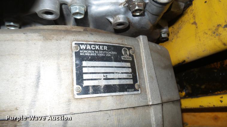 image for item ED9164 Wacker BPS255A compactor