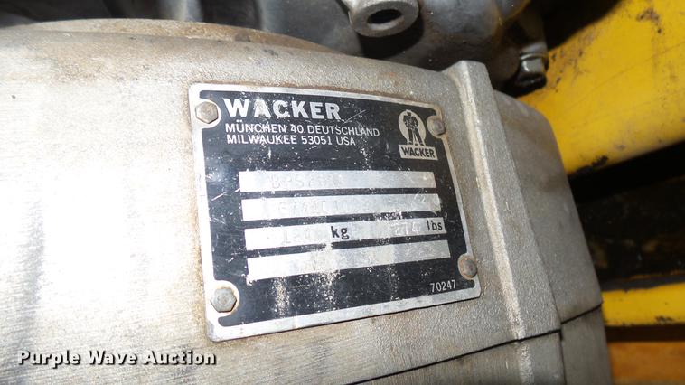 image for item ED9164 Wacker BPS255A compactor