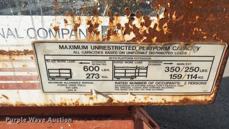 image for item ED9167 Snorkel Wildcat 2201 scissor lift