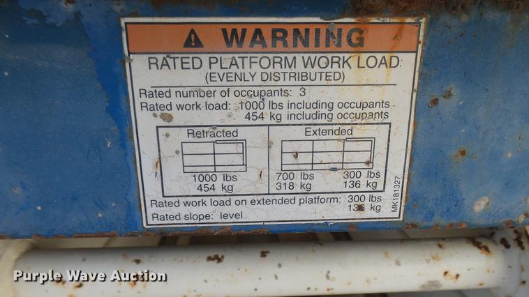 image for item ED9168 Mark Lift CH26NEP scissor lift