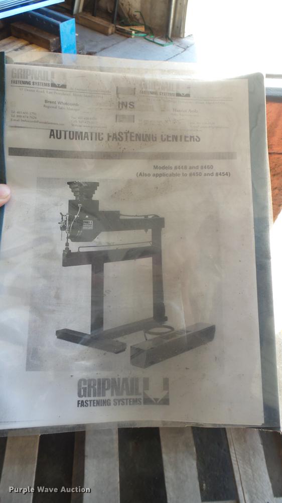 image for item ED9171 Gripnail 460 automatic fastening center