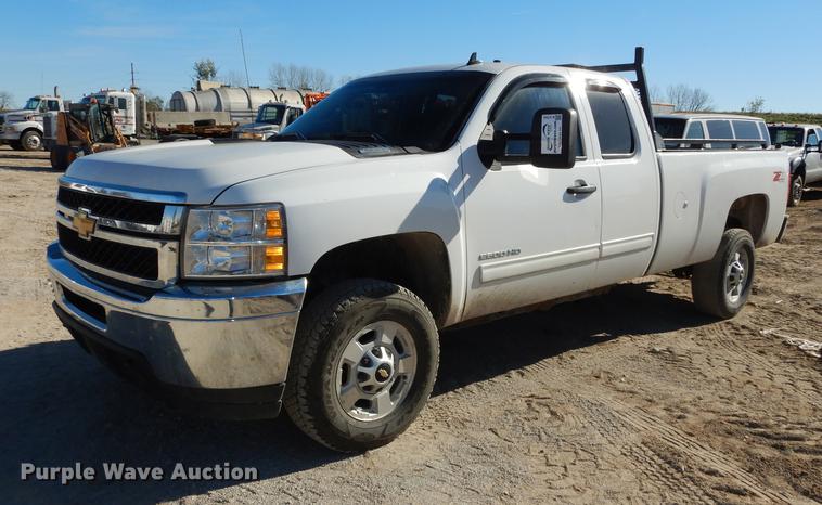 image for item K5794 2012 Chevrolet Silverado 2500HD Z71 Ext. Cab pickup truck