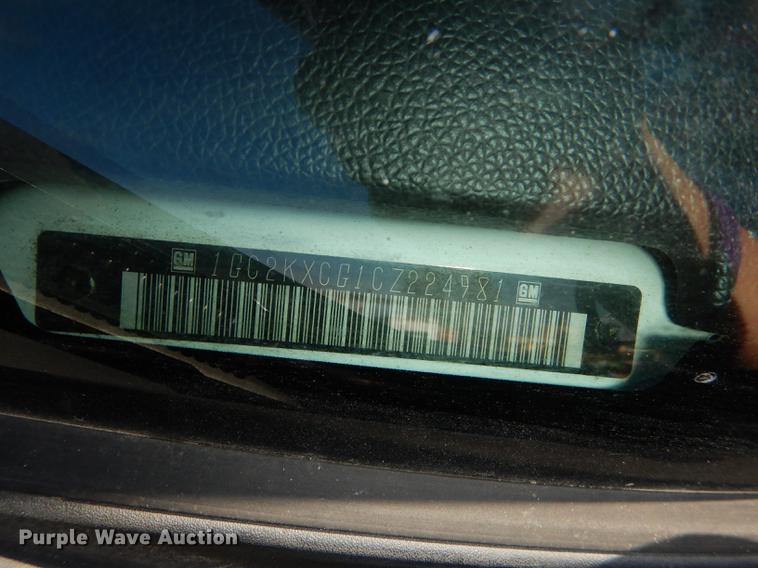 image for item K5794 2012 Chevrolet Silverado 2500HD Z71 Ext. Cab pickup truck