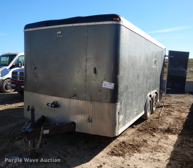 image for item K5802 2004 Pace C5816TA2 Sport enclosed cargo trailer