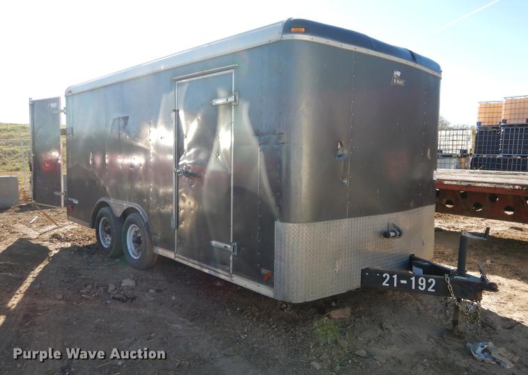 image for item K5802 2004 Pace C5816TA2 Sport enclosed cargo trailer