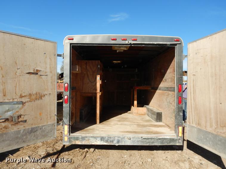 image for item K5802 2004 Pace C5816TA2 Sport enclosed cargo trailer