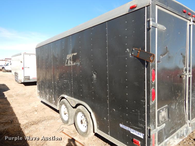 image for item K5802 2004 Pace C5816TA2 Sport enclosed cargo trailer